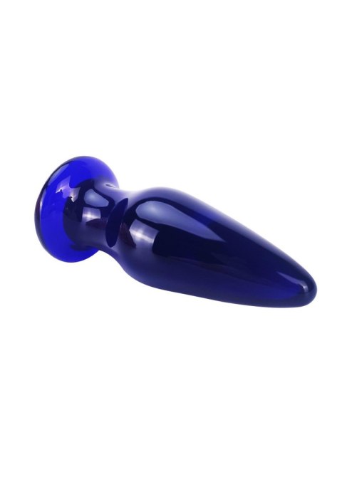 Szklany wibrujący korek analny sex buttplug 11cm Szklany wibrujący korek analny sex buttplug 11cm