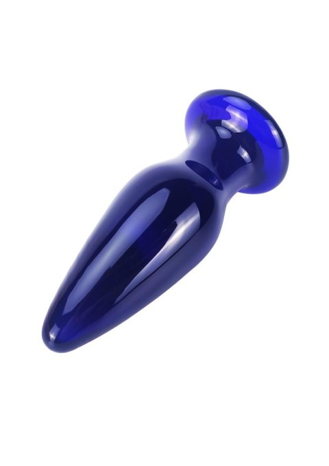 Szklany wibrujący korek analny sex buttplug 11cm Szklany wibrujący korek analny sex buttplug 11cm