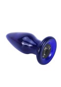 Szklany wibrujący korek analny sex buttplug 11cm Szklany wibrujący korek analny sex buttplug 11cm