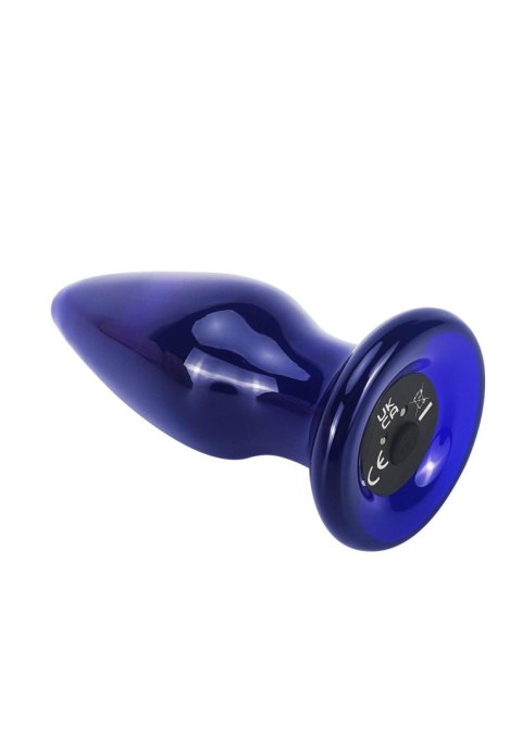 Szklany wibrujący korek analny sex buttplug 11cm Szklany wibrujący korek analny sex buttplug 11cm
