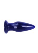 Szklany wibrujący korek analny sex buttplug 11cm Szklany wibrujący korek analny sex buttplug 11cm