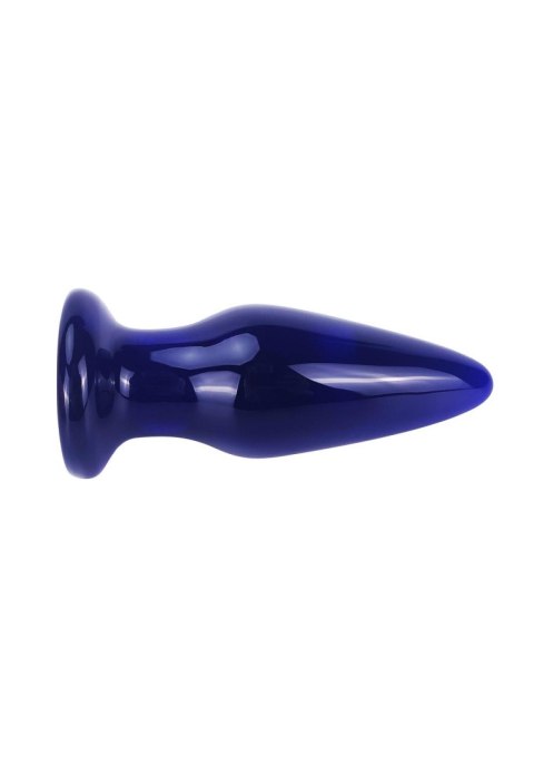 Szklany wibrujący korek analny sex buttplug 11cm Szklany wibrujący korek analny sex buttplug 11cm