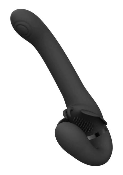 Wibrator strap-on strapless les 23cm 3x10 trybów Wibrator strap-on strapless les 23cm 3x10 trybów