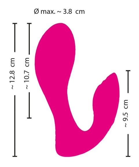 Wibrujący sex masażer do majtek łechtaczka punkt G Wibrujący sex masażer do majtek łechtaczka punkt G