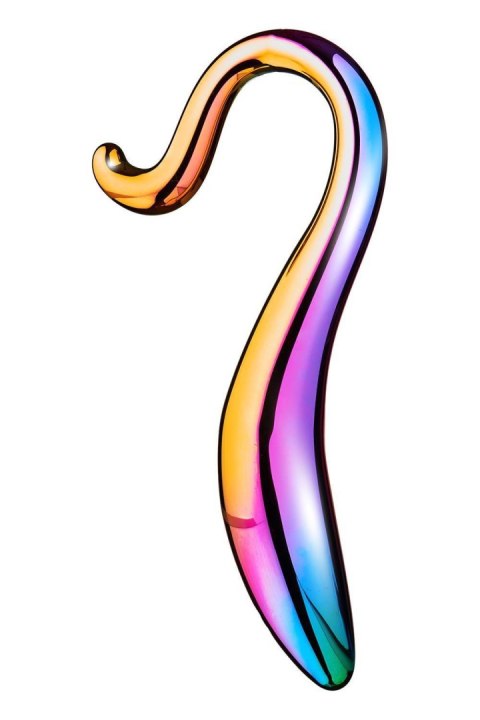 Dildo szklane zakręcone eleganckie bezpieczne 18cm Dildo szklane zakręcone eleganckie bezpieczne 18cm