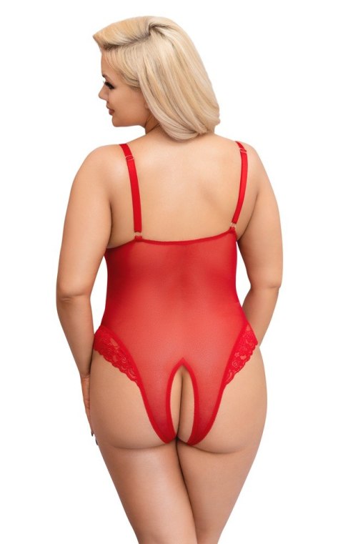 Crotchless Body red 4XL Crotchless Body red 4XL