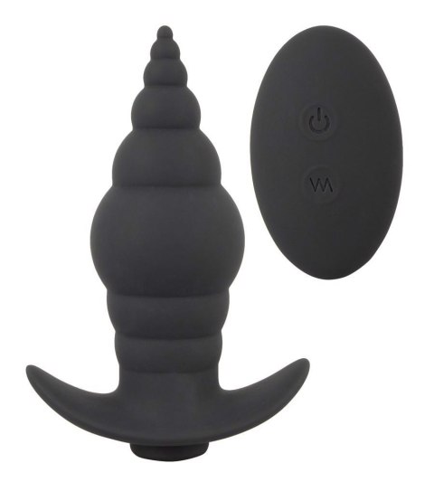Korek analny wibrujący stożek zatyczka pilot 9cm Korek analny wibrujący stożek zatyczka pilot 9cm