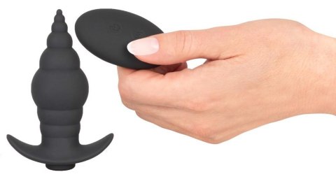 Korek analny wibrujący stożek zatyczka pilot 9cm Korek analny wibrujący stożek zatyczka pilot 9cm