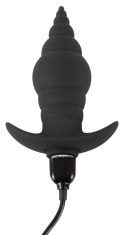 Korek analny wibrujący stożek zatyczka pilot 9cm Korek analny wibrujący stożek zatyczka pilot 9cm