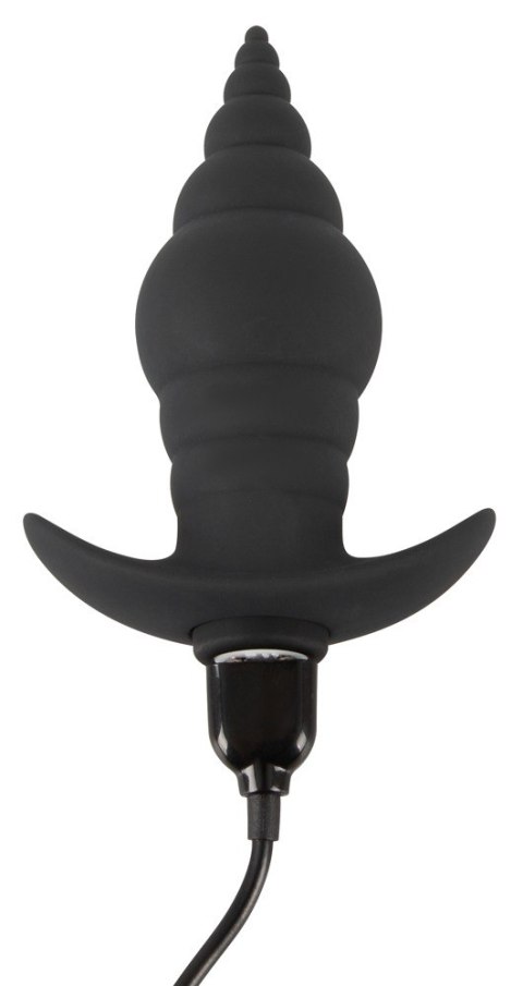 Korek analny wibrujący stożek zatyczka pilot 9cm Korek analny wibrujący stożek zatyczka pilot 9cm