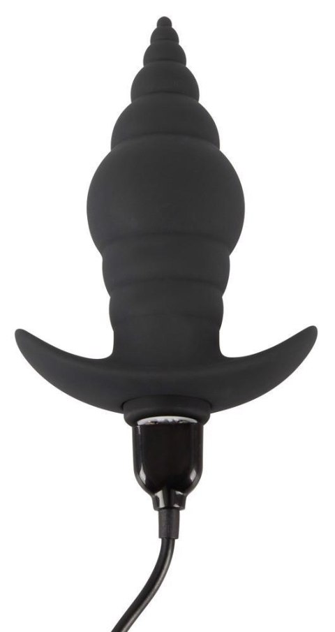 Korek analny wibrujący stożek zatyczka pilot 9cm Korek analny wibrujący stożek zatyczka pilot 9cm