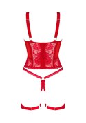 Belovya gorset erotyczny koronkowy sex figi XL/2XL