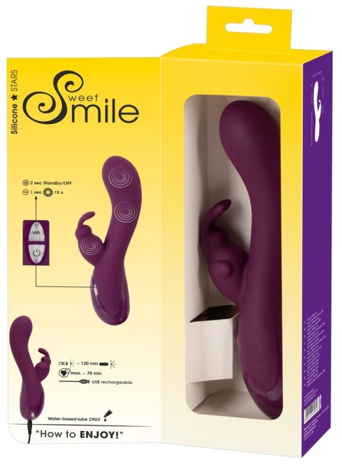 Sweet Smile G-Spot Rabbit Vibr Sweet Smile G-Spot Rabbit Vibr