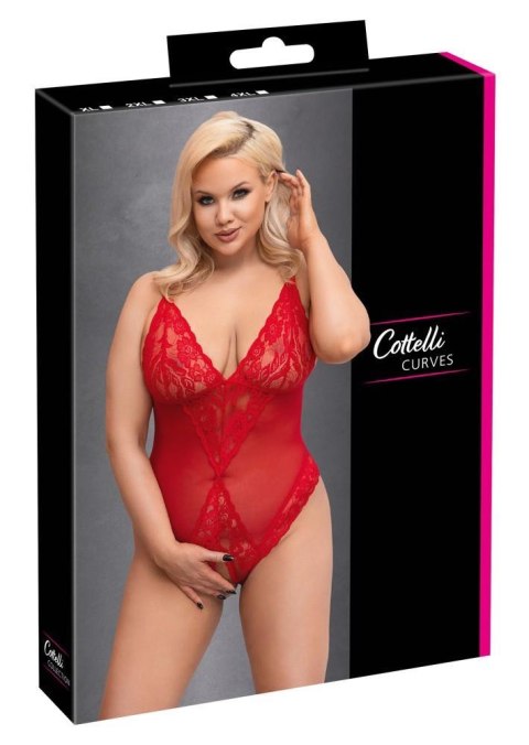 Crotchless Body red 4XL Crotchless Body red 4XL