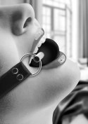 Solid Ball Gag - With Bonded Leather Straps Solid Ball Gag - With Bonded Leather Straps