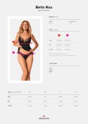 Bielizna-Bella Rou top i figi M/L Bielizna-Bella Rou top i figi M/L