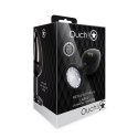 CZARNY METALOWY KOREK ANALNY PLUG Z DIAMENTEM 9,3 CM WODOODPORNY CZARNY METALOWY KOREK ANALNY PLUG Z DIAMENTEM 9,3 CM WODOODPORNY