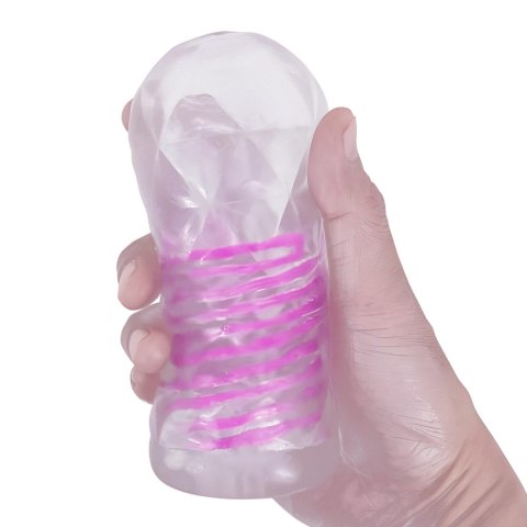 MASTURBATOR SILIKONOWY ZE STYMULUJĄCĄ KULECZKĄ WIRUJĄCY OTWÓR MASTURBATOR SILIKONOWY ZE STYMULUJĄCĄ KULECZKĄ WIRUJĄCY OTWÓR