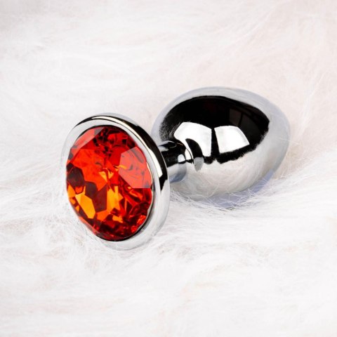 METALOWY ELEGANCKI KOREK ANALNY PLUG Z DIAMENTEM 7 CM WODOODPORNY METALOWY ELEGANCKI KOREK ANALNY PLUG Z DIAMENTEM 7 CM WODOODPORNY