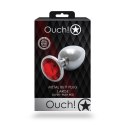 METALOWY KOREK ANALNY PLUG Z DIAMENTEM 9,3 CM WODOODPORNY METALOWY KOREK ANALNY PLUG Z DIAMENTEM 9,3 CM WODOODPORNY