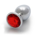METALOWY KOREK ANALNY PLUG Z DIAMENTEM 9,3 CM WODOODPORNY METALOWY KOREK ANALNY PLUG Z DIAMENTEM 9,3 CM WODOODPORNY