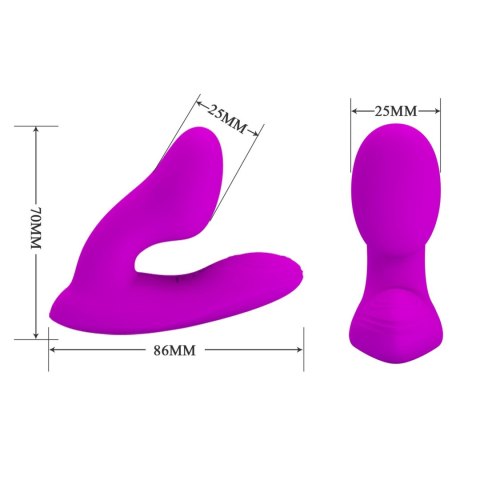 Masażer łechtaczki stymulator punktu G 12 funkcji dla kobiet na baterie Masażer łechtaczki stymulator punktu G 12 funkcji dla kobiet na baterie