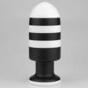 ZATYCZKA ANALNA CZARNO-BIAŁA SILIKONOWA KOREK ANALNY PLUG 19,5 CM ZATYCZKA ANALNA CZARNO-BIAŁA SILIKONOWA KOREK ANALNY PLUG 19,5 CM
