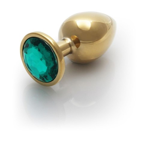 ZŁOTY METALOWY KOREK ANALNY PLUG Z DIAMENTEM 7 CM WODOODPORNY ZŁOTY METALOWY KOREK ANALNY PLUG Z DIAMENTEM 7 CM WODOODPORNY