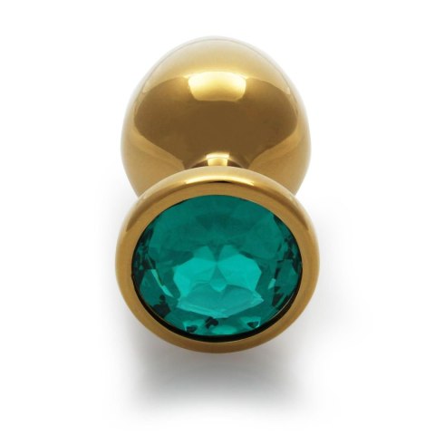 ZŁOTY METALOWY KOREK ANALNY PLUG Z DIAMENTEM 7 CM WODOODPORNY ZŁOTY METALOWY KOREK ANALNY PLUG Z DIAMENTEM 7 CM WODOODPORNY