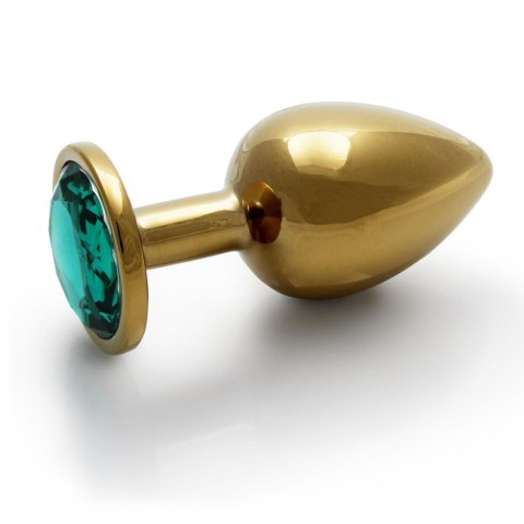 ZŁOTY METALOWY KOREK ANALNY PLUG Z DIAMENTEM 7 CM WODOODPORNY ZŁOTY METALOWY KOREK ANALNY PLUG Z DIAMENTEM 7 CM WODOODPORNY