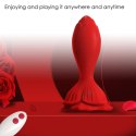 Korek analny z wibracją B - series Joy Rosenberg Red