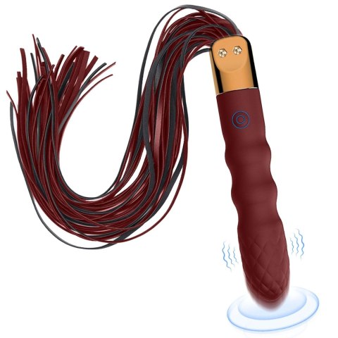 Pejcz bicz z korkiem wibratorem analnym 2w1 stymulacja analna plug Pejcz bicz z korkiem wibratorem analnym 2w1 stymulacja analna plug