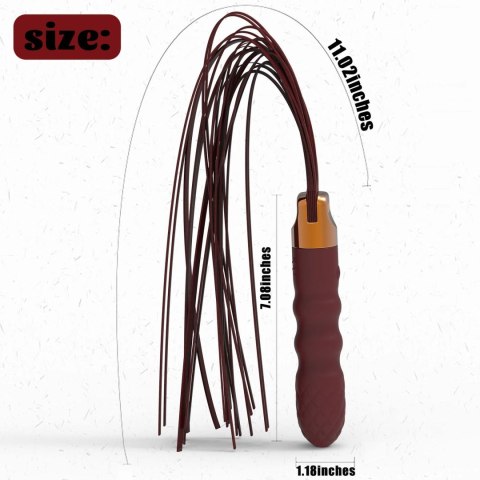 Pejcz bicz z korkiem wibratorem analnym 2w1 stymulacja analna plug Pejcz bicz z korkiem wibratorem analnym 2w1 stymulacja analna plug
