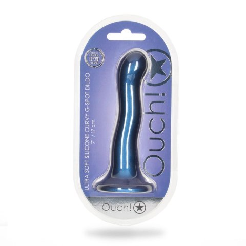 Profilowane dildo do stymulacji punktu G strapon silikonowe17 cm Profilowane dildo do stymulacji punktu G strapon silikonowe17 cm