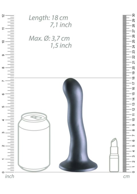 Profilowane dildo do stymulacji punktu G strapon silikonowe Profilowane dildo do stymulacji punktu G strapon silikonowe