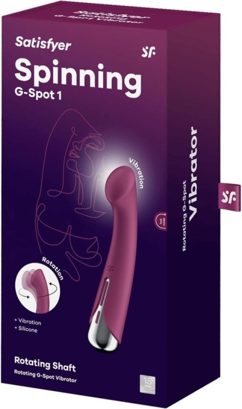 Satisfyer Spinning G-Spot 1 Red Satisfyer Spinning G-Spot 1 Red
