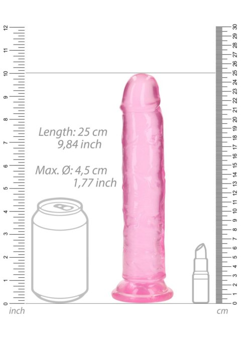 Żelowe dildo z przyssawką waginalne i analne 23 cm sztuczny penis Żelowe dildo z przyssawką waginalne i analne 23 cm sztuczny penis