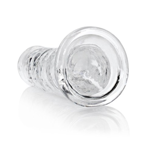 Żelowe przezroczyste dildo z przyssawką waginalne i analne 22 cm Żelowe przezroczyste dildo z przyssawką waginalne i analne 22 cm