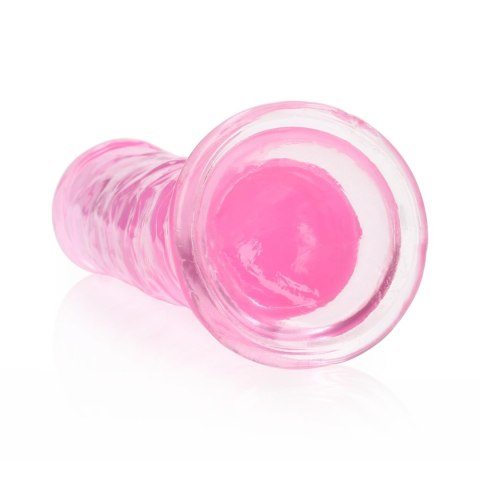 Żelowe różowe dildo z przyssawką waginalne i analne 22 cm Żelowe różowe dildo z przyssawką waginalne i analne 22 cm