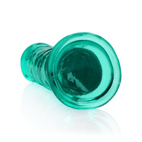 Żelowe zielone dildo z przyssawką waginalne i analne 22 cm Żelowe zielone dildo z przyssawką waginalne i analne 22 cm
