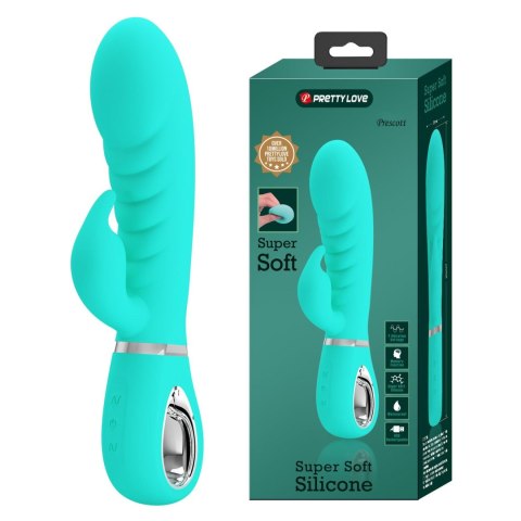 Wibrator króliczek -PRETTY LOVE - PRESCOTT Green 7 function vibrations Wibrator króliczek -PRETTY LOVE - PRESCOTT Green 7 function vibrations