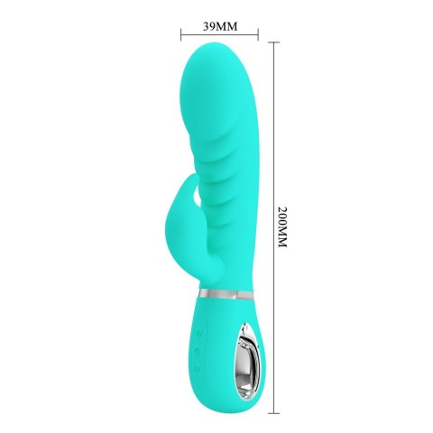 Wibrator króliczek -PRETTY LOVE - PRESCOTT Green 7 function vibrations Wibrator króliczek -PRETTY LOVE - PRESCOTT Green 7 function vibrations