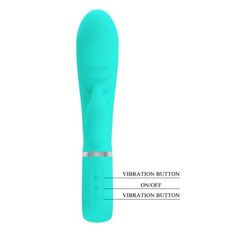 Wibrator króliczek -PRETTY LOVE - PRESCOTT Green 7 function vibrations Wibrator króliczek -PRETTY LOVE - PRESCOTT Green 7 function vibrations