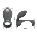 Pierścień na penisa PRETTY LOVE - Master ring, 7 vibration functions, Memory function Pierścień na penisa PRETTY LOVE - Master ring, 7 vibration functions, Memory function