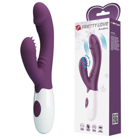 Wibrator -PRETTY LOVE - Andre purple Wibrator -PRETTY LOVE - Andre purple