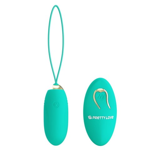 Wibrujące jajeczko -PRETTY LOVE - JENNY Dream chaser 1, Green, Wireless remote control 12 vibration functions Wibrujące jajeczko -PRETTY LOVE - JENNY Dream chaser 1, Green, Wireless remote control 12 vibration functions
