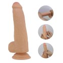 PRETTY LOVE - DRACO 9.2"(233mm) Sliding Skin Series TPR, Suction base PRETTY LOVE - DRACO 9.2"(233mm) Sliding Skin Series TPR, Suction base