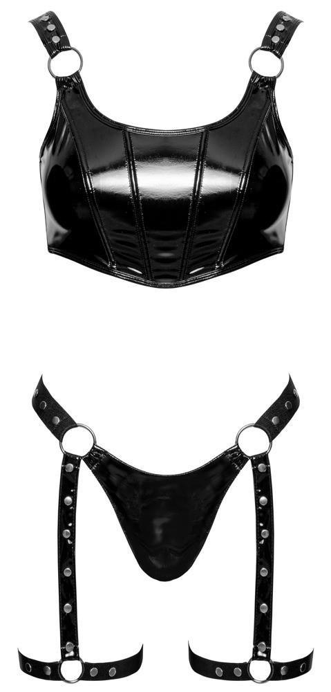 Vinyl Top and Thong L Vinyl Top and Thong L
