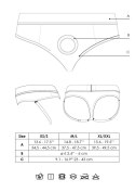 Vibrating Strap-on Thong with Removable Rear Straps - XS/S Vibrating Strap-on Thong with Removable Rear Straps - XS/S