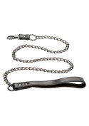 Collar With Chain Leash Black Collar With Chain Leash Black